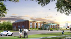Building design renderings picture material