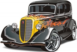 Cartoon vector transport vehicles