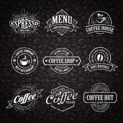 Coffee logo templates collection Vector | Premium Download