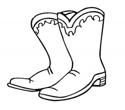 Coloring Pages Printables Cowboy Boots Tattoo – Cliparts.co