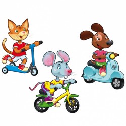 Coloured animals set Vector | Free Download
