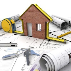 Creative architectural background material picture material