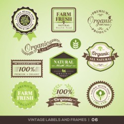 Farm product logos collection Vector | Free Download