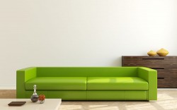 Fashion green sofa picture material