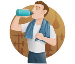 Fitness Guy Vector Character – Vector Characters