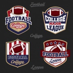Football logos collection Vector | Free Download
