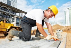 Foreign workers are working picture material