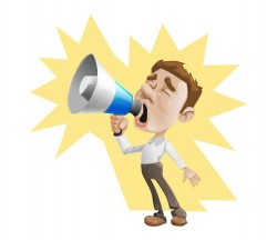Free Spokesman Vector Character – Vector Characters