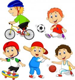 Game kids vector