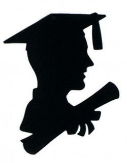 Graduation Cap Silhouette – Cliparts.co