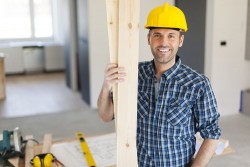 Hand wood working men picture material