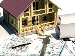 House building plans picture material