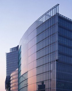 Magnificent modern building picture material