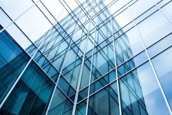 Modern building picture material