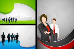 Occupational character illustration vector