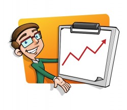 Presentation Boy Vector Character