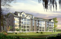 Residential villas renderings picture material
