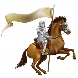 Take the flag knight vector