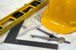 Tools & architectural drawings picture material