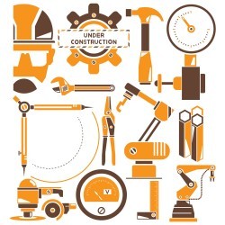 Tools icon vector