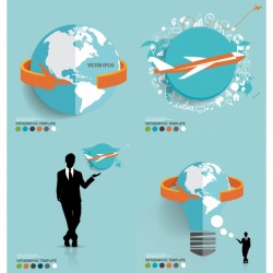 Travel agency infographic Vector | Free Download