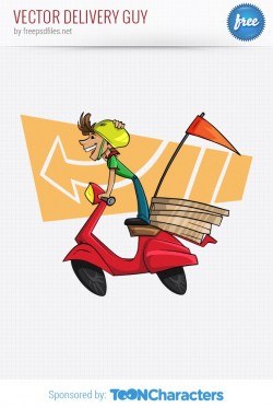 Vector Delivery Guy – Vector Characters