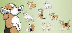 Vector Dogs vol.2 – Vector Characters