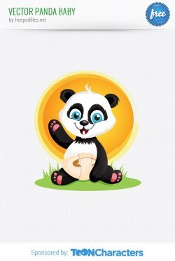 Vector Panda Baby – Vector Characters