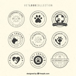 Vet logo collection Vector | Premium Download