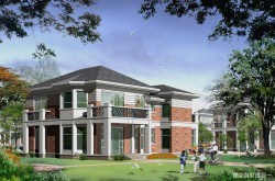 Villas effects design picture material