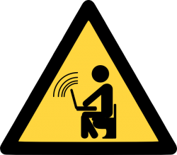 Wireless Wifi Hotspot Clip Art – Vector Clip Art Online, Royalty