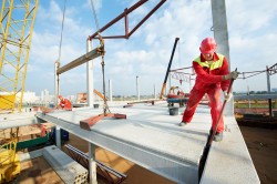 Work construction worker picture material