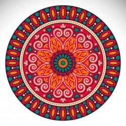 Abstract mandala