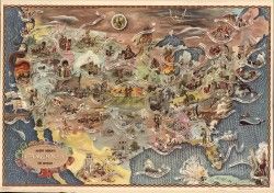America And Its History – A Map From 1946