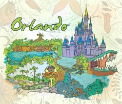 Amusement Park Building illustration vector