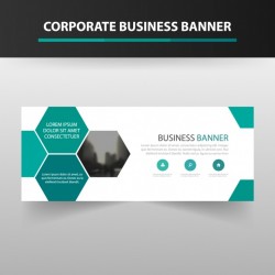 Banner template design