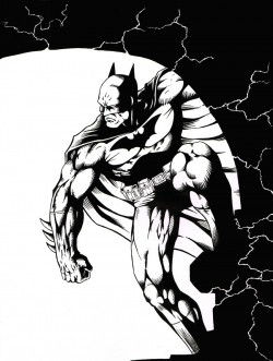Batman Inks by MariaArnt on DeviantArt