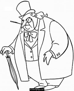Batman The Penguin Coloring Pages | Coloring Pages – AZ Coloring Pages