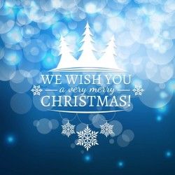 Blue background with lights for christmas Vector | Free Download