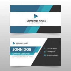 Business card template design
