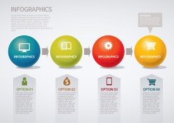 Business Infographic creative design 4229