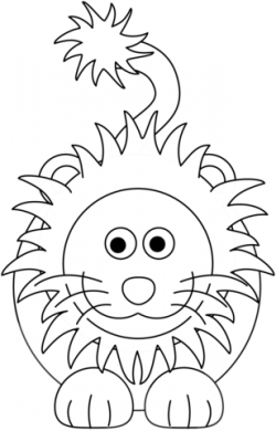 Cartoon Lion coloring page | Free Printable Coloring Pages