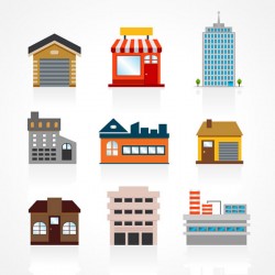 Construction vector color pictures