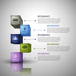 Creative infographics design options elements 02