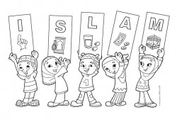 Creative Islamic Colouring Pages