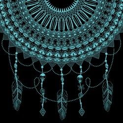 Dreamcatcher background design Vector | Premium Download