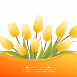 Floral background design