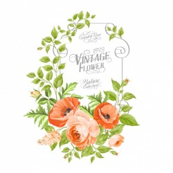 Floral decorative design