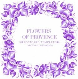 Floral frame design