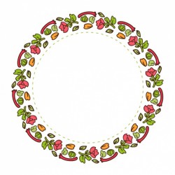 Flower frame design